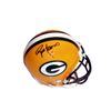Image 1 : Brett Favre Signed Green Bay Packers Mini NFL Helmet Autograph