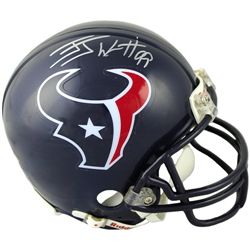 J.J. Watt Signed Houston Texans Mini NFL Helmet Autograph