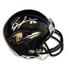 Image 1 : Ray Lewis Signed Baltimore Ravens Mini NFL Helmet Autograph