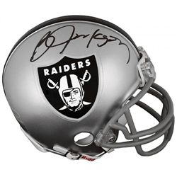 Bo Jackson Signed Oakland Raiders Mini NFL Helmet Autograph