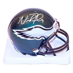 Nick Foles Signed Philadelphia Eagles Mini NFL Helmet Autograph