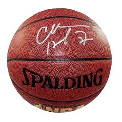 Charles Barkley Signed Official Size Spalding I/O NBA Basketball Autograph