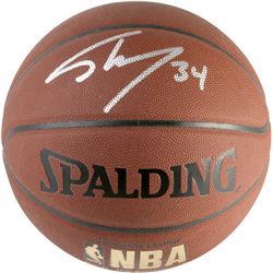 Shaq Shaquille O'Neal Signed Official Size Spalding I/O NBA Basketball Autograph