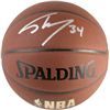 Image 1 : Shaq Shaquille O'Neal Signed Official Size Spalding I/O NBA Basketball Autograph