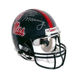 Eli Manning Signed Ole Miss Full Size Replica NCAA Helmet Autograph