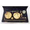 Image 4 : 2 OZ GOLD SCALE W/ WEIGHTS IN VELVET CASE