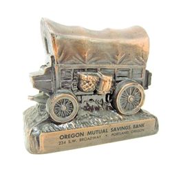 OREGON MUTUAL ADVERTISING METAL BANK