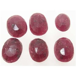 LOT OF 73.3 CTS OF RED RUBIES