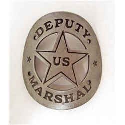 US DEPUTY MARSHALL GUN BUTT TAG