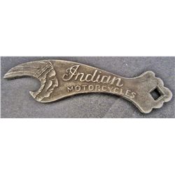 INDIAN MOTORCYCLES ADVERTISING BOTTLE OPENER