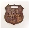 Image 1 : SMITH & WESSON FIREARMS INSPECTOR GUN TAG / WATCH FOB