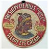 Image 1 : ROUND THE SLEEPY EYE MILLS ADVERTISING POSTER