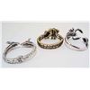 Image 2 : LOT OF 3 AUSTRIAN CRYSTAL BRACELETS