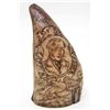 Image 1 : SMALL SCRIMSHAW TUSK REPLICA