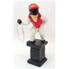 Image 1 : CAST IRON  BLACK AMERICANA JOCKEY BOY DOORSTOP