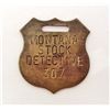 Image 1 : MONTANA STOCK DETECTIVE GUN TAG / WATCH FOB