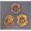 Image 2 : LOT OF 3 OLD WEST STYLE LAW BADGES