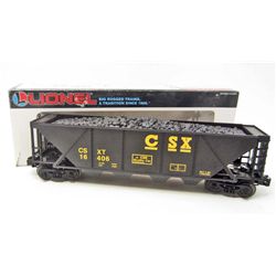 LIONEL CSX 4 BAY HOPPER W/ COAL LOAD