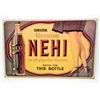 Image 1 : NEHI SODA PAPER VINTAGE STYLE ADVERTISING SIGN