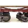 Image 2 : INDUSTRIAL RAIL SKELETON LOG CAR W/ LOAD