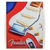 Image 1 : FENDER GUITAR METAL SIGN