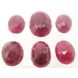 LOT OF 72.0 CTS OF RED RUBIES
