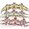 Image 1 : LOT OF 3 AUSTRIAN CRYSTAL BRACELETS