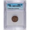 Image 1 : 1863 CILVIL WAR TOKEN (ARMY & NAVY) ICG MS-60 DETAILS