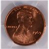 Image 2 : 1969 LINCOLN CENT PCGS MS-64 RD