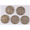 Image 2 : (5) BUFFALO NICKEL (18, 19, 20, 23, 24)