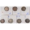 Image 1 : (7) BARBER DIMES (92, 98-O, 06, 10, 12, 14, 16)
