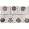 Image 2 : (7) BARBER DIMES (92, 98-O, 06, 10, 12, 14, 16)