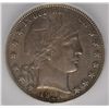 Image 2 : 1911-S BARBER HALF DOLLAR, SEGS AU-53 ( environmental damage )
