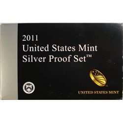 2011 UNITED STATES MINT SILVER PROOF SET IN ORIGINAL PACKAGING