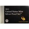 Image 1 : 2011 UNITED STATES MINT SILVER PROOF SET IN ORIGINAL PACKAGING
