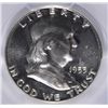 Image 2 : 1953 FRANKLIN HALF DOLLAR, PCGS PROOF-64!