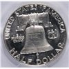 Image 3 : 1953 FRANKLIN HALF DOLLAR, PCGS PROOF-64!