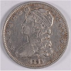 1835 CAPPED BUST QUARTER XF