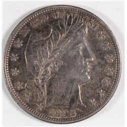1892 BARBER HALF DOLLAR XF