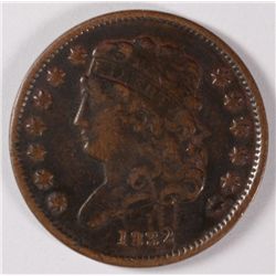 1832 HALF CENT F/VF (C-2, R-1)