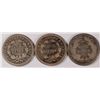 Image 2 : (3) SEATED DIMES (41, 56, 75)