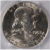 Image 2 : 1963-D FRANKLIN HALF DOLLAR PCGS MS-64