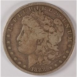 1888-O MORGAN DOLLAR (HOT LIPS) VG/F