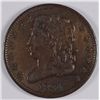 Image 1 : 1834 HALF CENT, XF/AU   NICE!