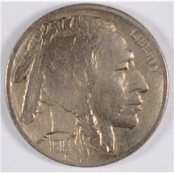 1914-D BUFFALO NICKEL, XF  SEMI-KEY