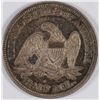 Image 2 : 1858-O SEATED LIBERTY HALF DOLLAR, WITH DAMAGE ON THE REVERSE.