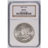 Image 1 : 1887 S MORGAN DOLLAR NGC MS 62 NICE