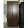 Image 1 : DARK WOOD 7' WARDROBE
