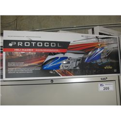 PROTOCOL HELI-RAIDER RADIO CONTROL HELICOPTER