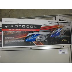 PROTOCOL HELI-RAIDER RADIO CONTROL HELICOPTER